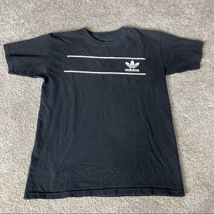 Mens Black/White Adidas Shirt